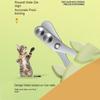 Plastic and Metal Double Hole Small Blind Clippers Pet Supplies Chinchilla Nail Clippers