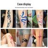 Plant-Based Henna Tattoo Paste: Hand-Painted Semi-Concealing Cream with Various Shades Available