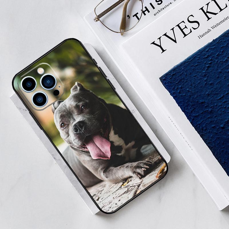 Pit Bull Lovely Dog Pitbull Case For iPhone 17 Air 15 14 11 16 Pro Max 13 12 Mini 15 16 Plus 16e Funda Silicone Cover