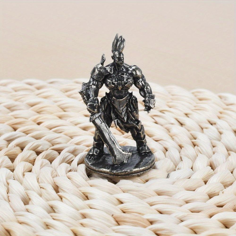 Modele Soldați Horda Orcilor Alamă Albă Vintage Ornamente de Birou Decorațiuni Joc Miniaturi Figurine Accesorii Cadouri Bărbați
