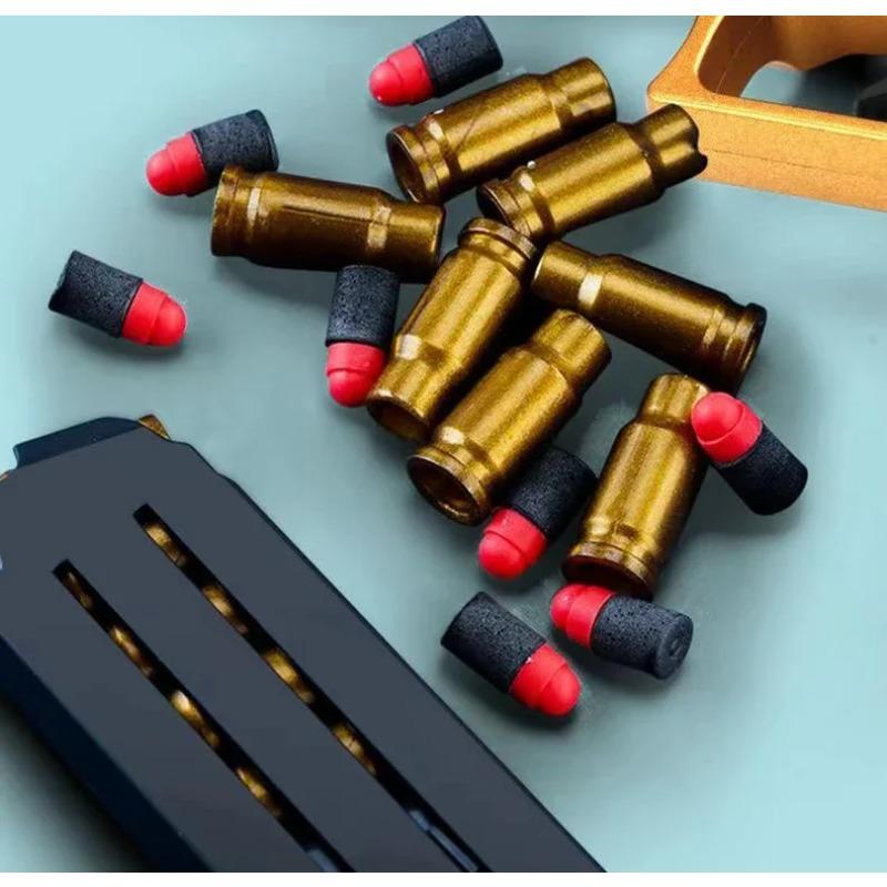 Toy Gun M1911 Soft Bullet Shell Ejecting Foam Bullet Pistol Blasters Outdoor Game Christmas Birthday Gift for Boys Girls