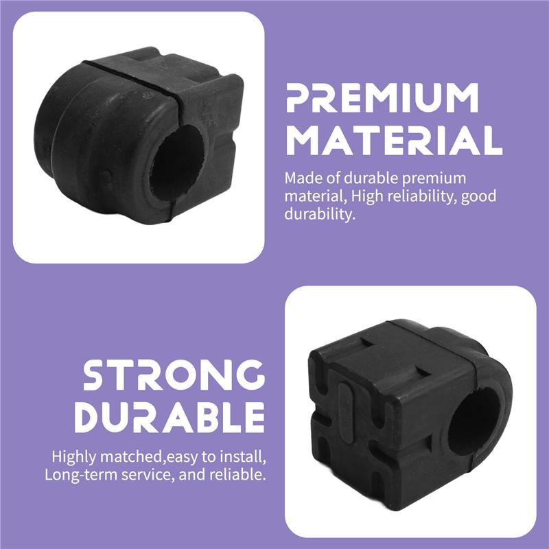2 Pcs Front Suspension Joystick Stabilizing Shaft Bushing For Ford Fusion DG9Z5484D DG9Z-5484-D DG9C5484BNE