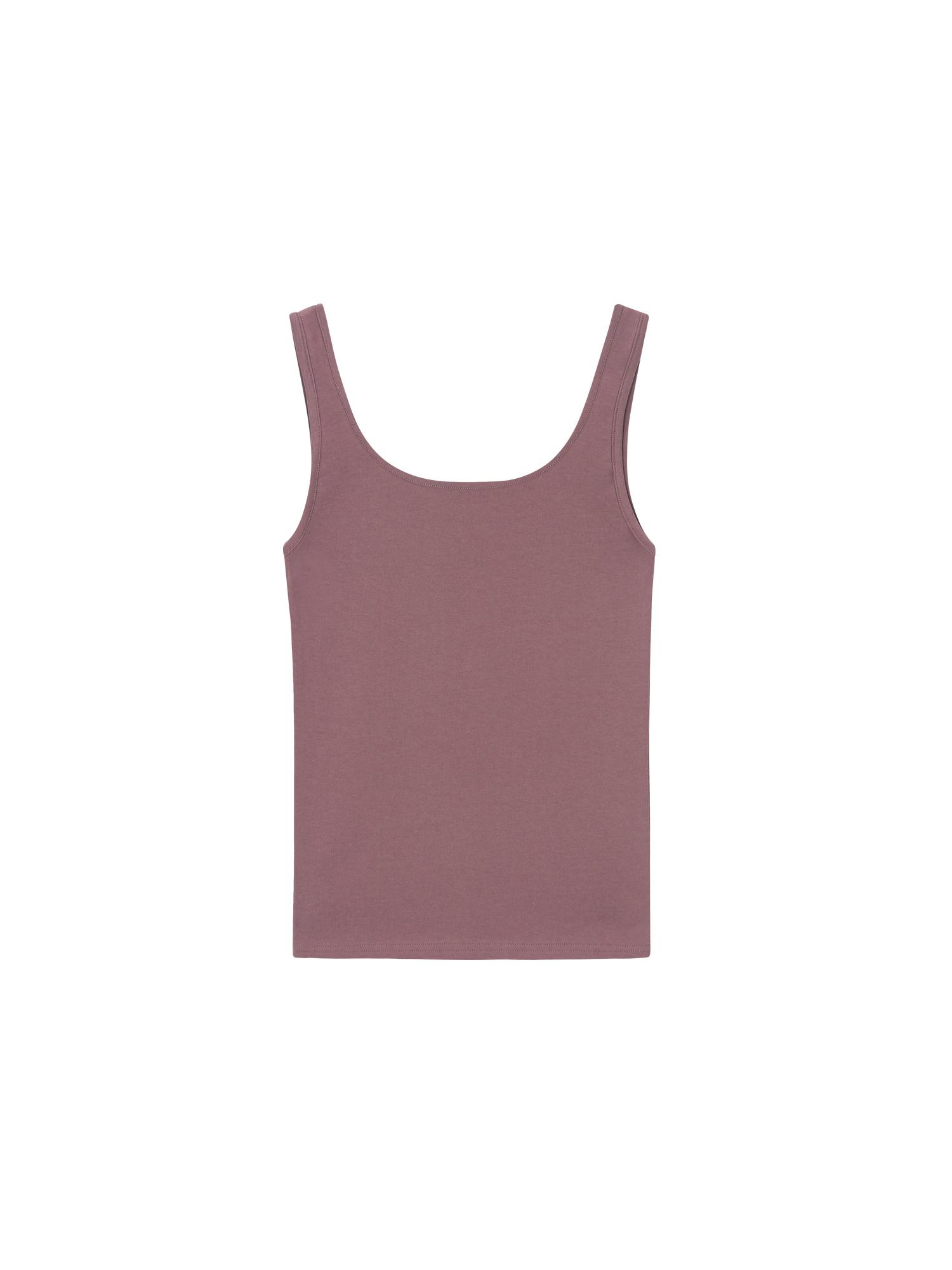 Salad Basket Deep Square Back Tank - Indi Pink Free