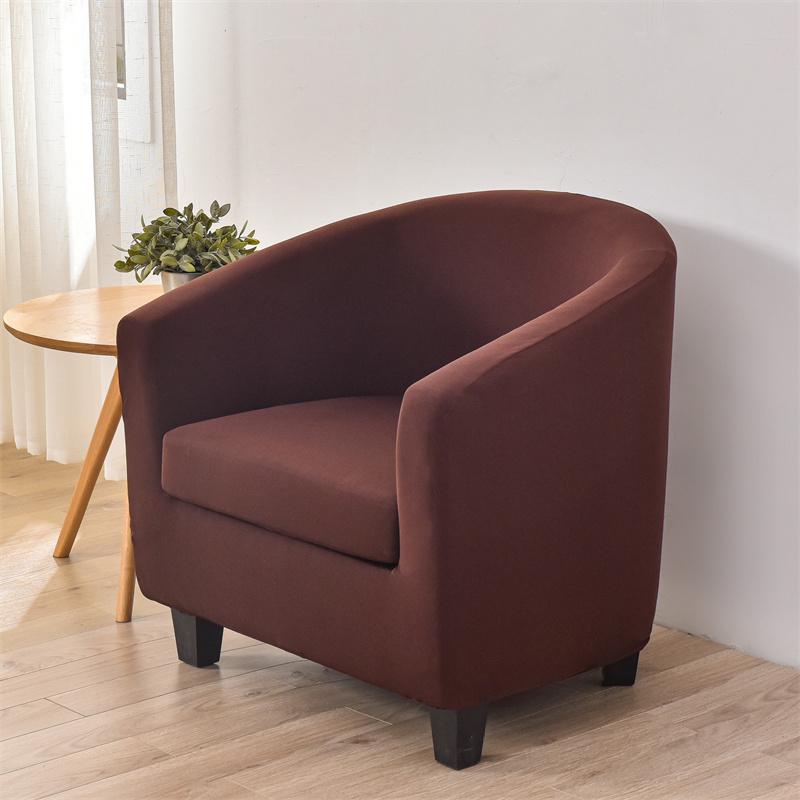 New Spandex Club Sofa Cover Relax Stretch Single Seater Tub Couch Slipcover for Living Room Elastic Armchair Protector Cover