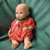 13-Inch Meadow Mini Silicone Reborn Doll - Blue Sea Edition