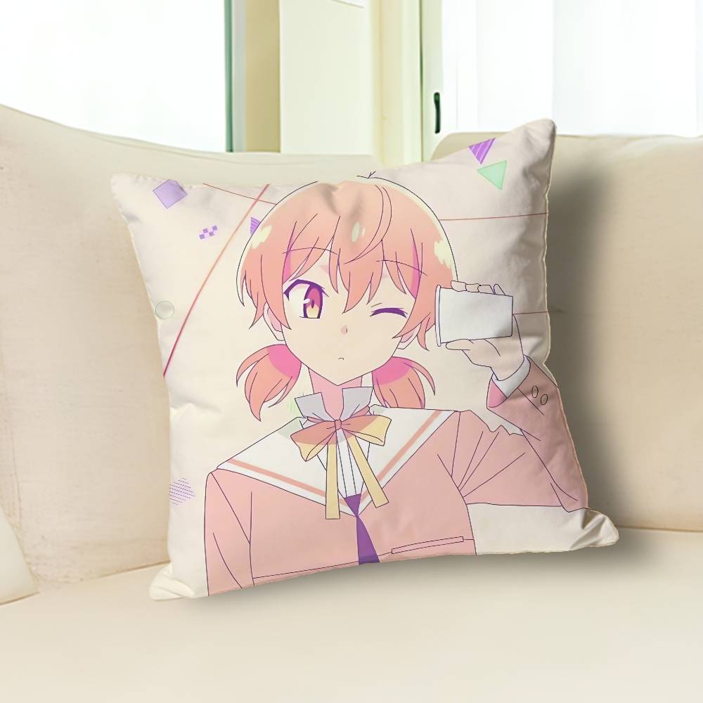 Manga B-Bloom Into Yous-S Pillow Cases for Bedroom Living Room Sofa Home Decor Polyester Cushion Cover with Zipper