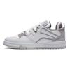 Li Ning We Wo Pro Fashion Trend Non-Slip Wear-Resistant Low-Top Skate Shoes Men Sneakers Cloud-White Silver Fish-Gray AECT025-2