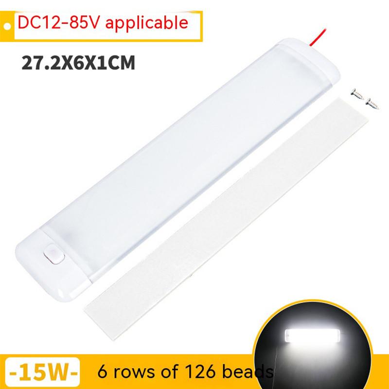 

LED Interior Light 12-85V Ultra-thin Car Cabin Light DC Auto Lamp