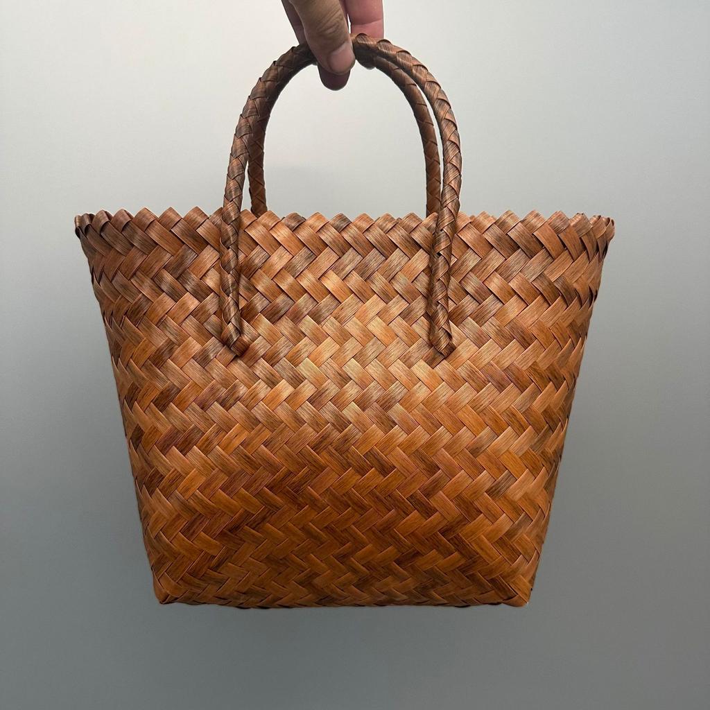 Material Women'S Woven Bag Handbag Gift Basket Holiday Gift Basket Tote Bag