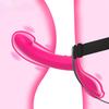 10 Hastigheter Vibrerende Strap-on Dildo Vibrator Truser Kvinners Lesbiske Sexleketøy Dildo Klitorisstimulator Voksne Leketøy for Kvinner