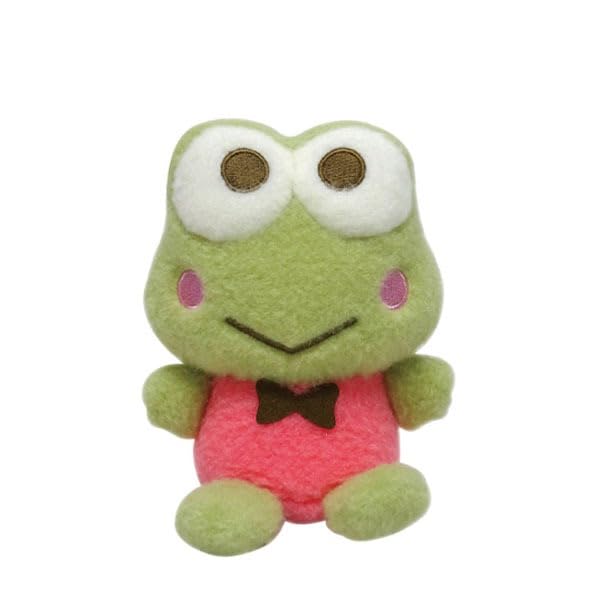 

K Company Sanrio Characters Fluffy Series Plush Toy Kerokerokeroppi (Vintage Retro) SAV-FNU-KR