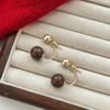 Fashion Retro Two Ways Wearing Pearl Stud Earrings For Women