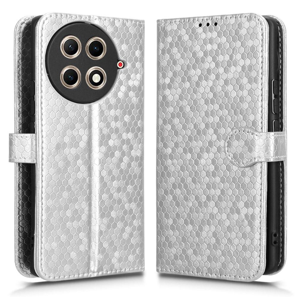 For TECNO Camon 30S 4G/30S Pro 4G Wallet Case Dot Pattern Imprint PU Leather Phone Cover