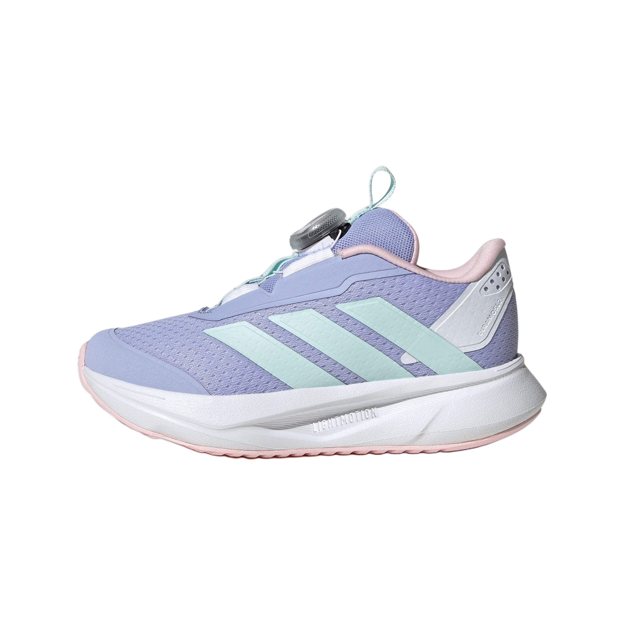 

New Adidas DURAMO SL 2.0 Anti Slip Wear Resistant Low Top Kids Running Shoes Purple Children Aged 3 7 Years Old IH3606 33.5