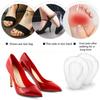 Anti-Rutsch-Silikon-Mittelfußpolster für Damen Gel-Vorfuß-Halbsohlen High Heels Fußschmerz-Linderung Fußballen-Polster Einlagen