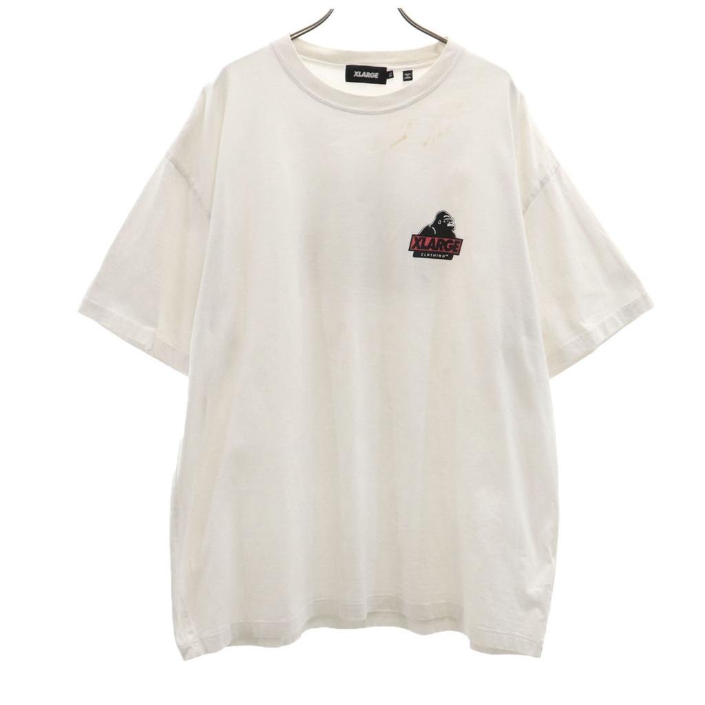 Xlarge Back Logo Short Sleeve T-shirt XL White Men's Used