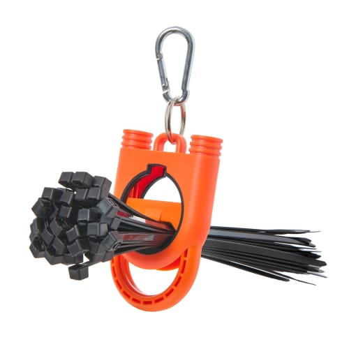 ELPA Cable Tie Holder, Orange, KBH-01(OR)