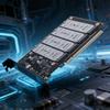 PCIE Express 5.0 Gen5 Gen4 X16 Detachable Bifurcation Raid Card To 4X NVME M.2 NGFF SSD Expansion Card