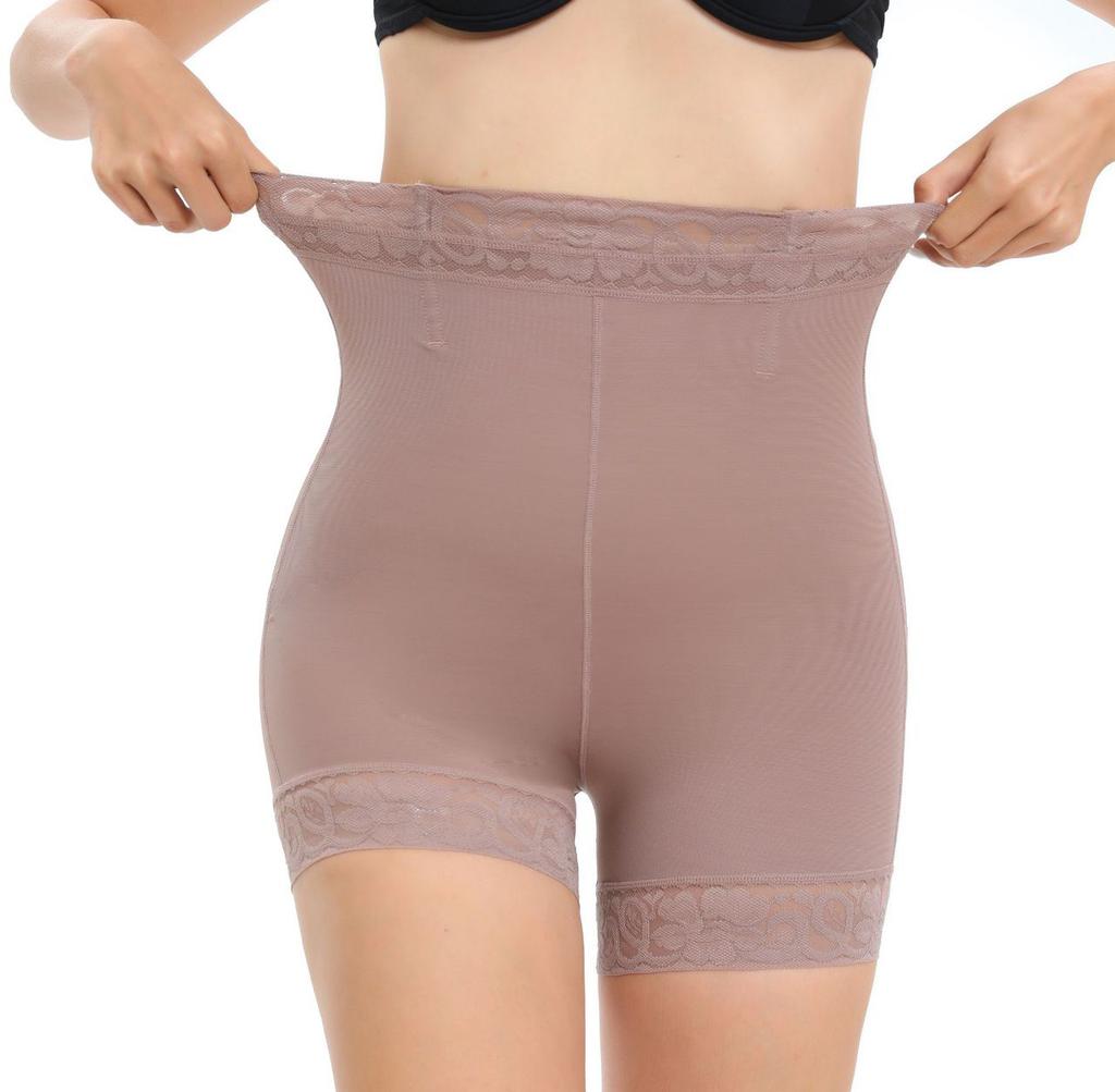 Sexy Butt Lifting Shaping Shorts Women High Waist Mesh Breathable Shaping Panties Shapewear Thigh Slimming Body