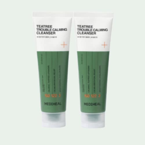 

Mediheal Tea Tree Cleanser_Trouble Soothing 120ml 1+1 Special Set