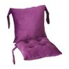 Chair Cushion with Backrest Keep Warm Seat Cushion for Office Bleacher Patio