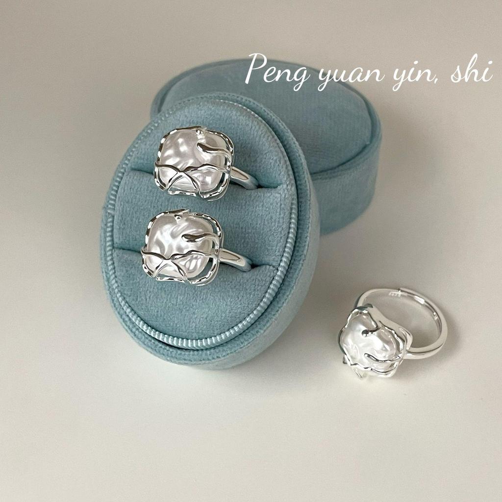 Suchuang S925 Sterling Silber Barockperlen-Baumzweigring – Luxuriöser Designer-Zeigefingerschmuck für Damen