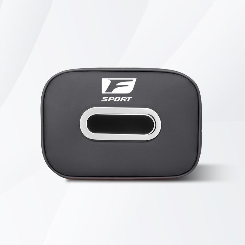 Pojemnik na chusteczki do wnętrza samochodu o dużej pojemności Torba do przechowywania Kleenex Akcesoria Do Lexus F SPORT ES UX 300e GS GX IS LBX NX RX 350h 450h