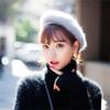 Winter Damen Koreanische Version Kaninchenfell Baskenmütze Warme Gestrickte Wollmütze Warmhalten