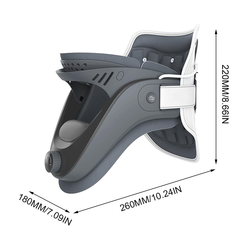 Ergonomic Neck Stretcher Adjustable Neck Brace with Airbag Support Neck and Shoulder Relaxer Gifts for Men/Women/Dad/Mom/Him/Her