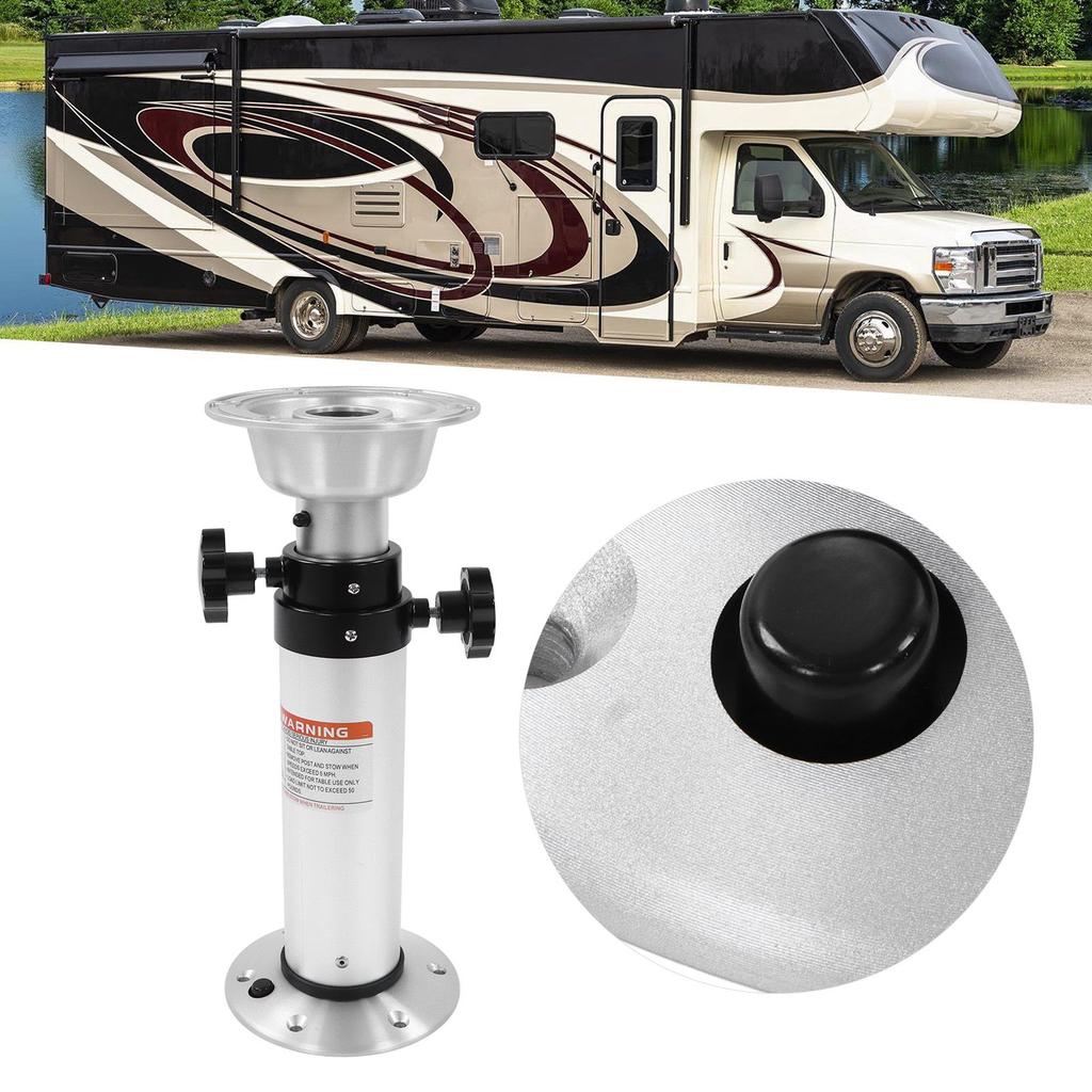 New Adjustable Table Leg Removable Table Leg 430‑745mm Height Adjustable 3 Sections Aluminum Alloy for RV Motorhome RV Parts