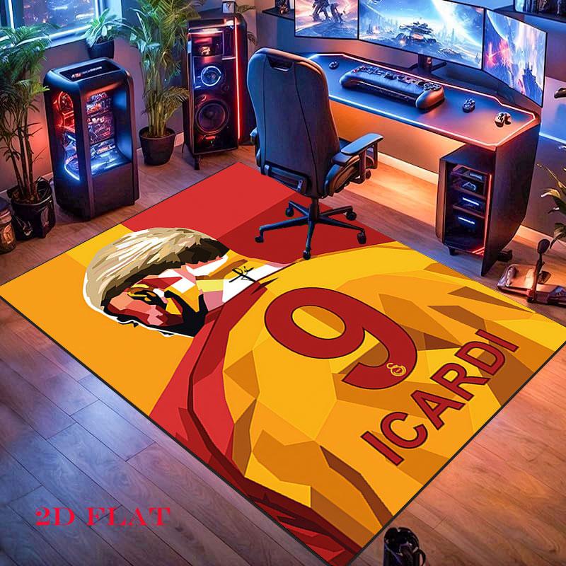 Galatasaray Blut Teppich für Wohnzimmer Schlafzimmer Zuhause Sofa Dekoration, Kinder Spiel rutschfeste Bodenmatte