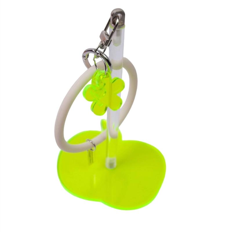 Handgelenk-Garnspender Acryl Tragbarer Handgelenk-Garnhalter mit Silikon-Handgelenkband zum Stricken Häkeln Basteln