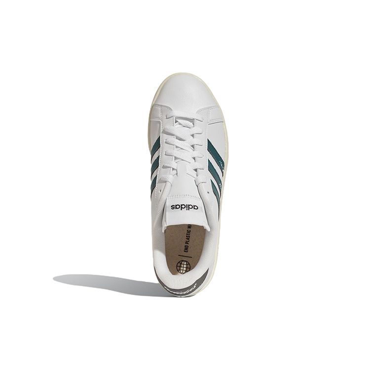 Adidas Neo Grand Court Court Beyond Durable Lightweight Low-Top Sneakers Men Sneakers White Green GW1096