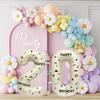 40 Inch White Foil Balloon Number 22,Crown 22th Birthday Party Decorative Balloons,Number Large Numbers Balloon 22,Girls Boys 22th Birthday