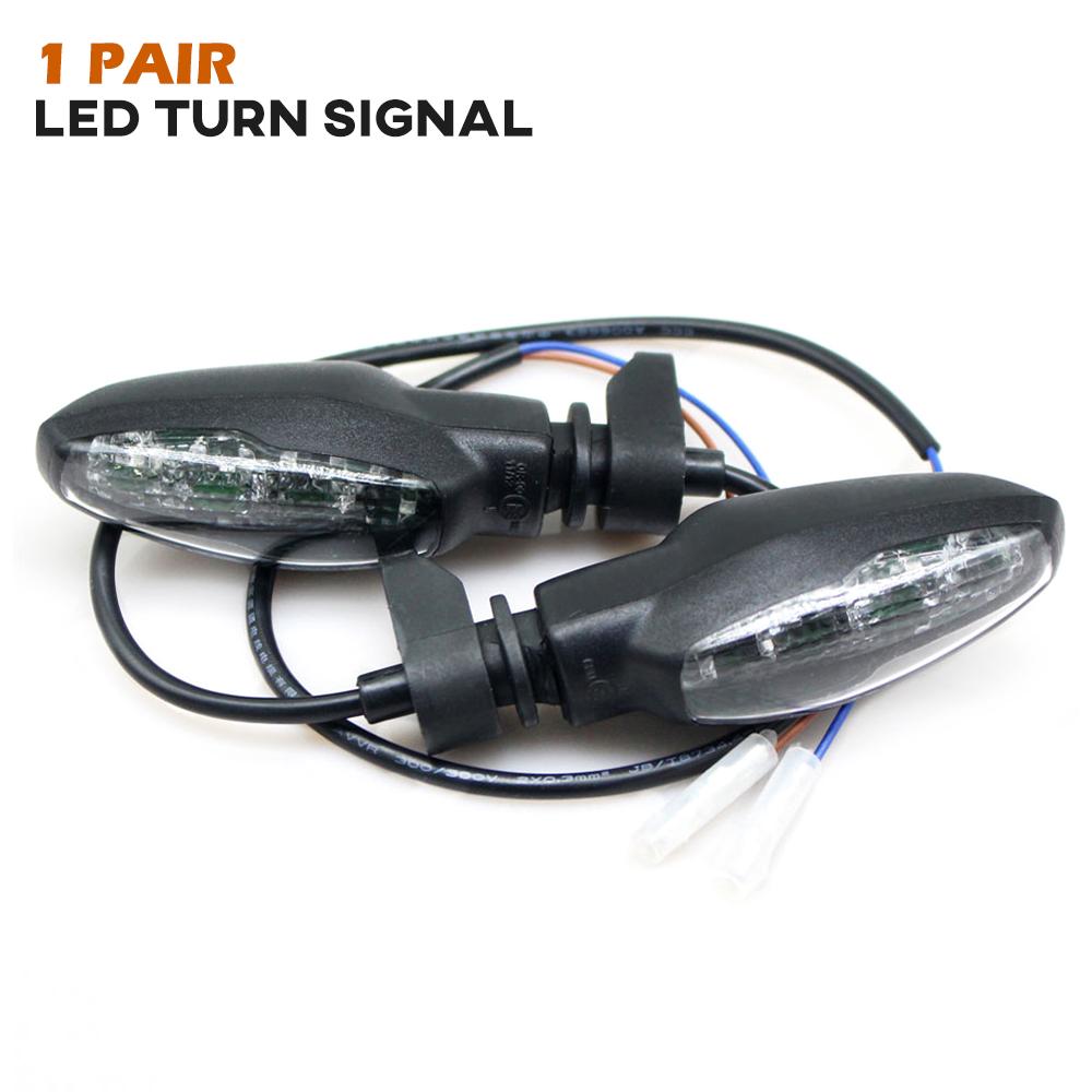 

For Triumph Tiger 800 1200 XCX XRX 900 GT Rally Trident 660 Daytona Rocket 3 Motorcycle LED Flashing Turn Signal Indicator Light 1 pair led light
