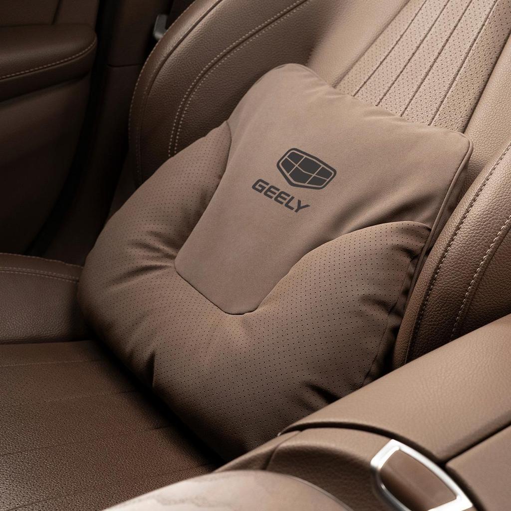 Geely Car Headrest, Lumbar, and Neck Support Pillow for Xingrui, Xingyue L, Binyue, Boyue, and Emgrand Models