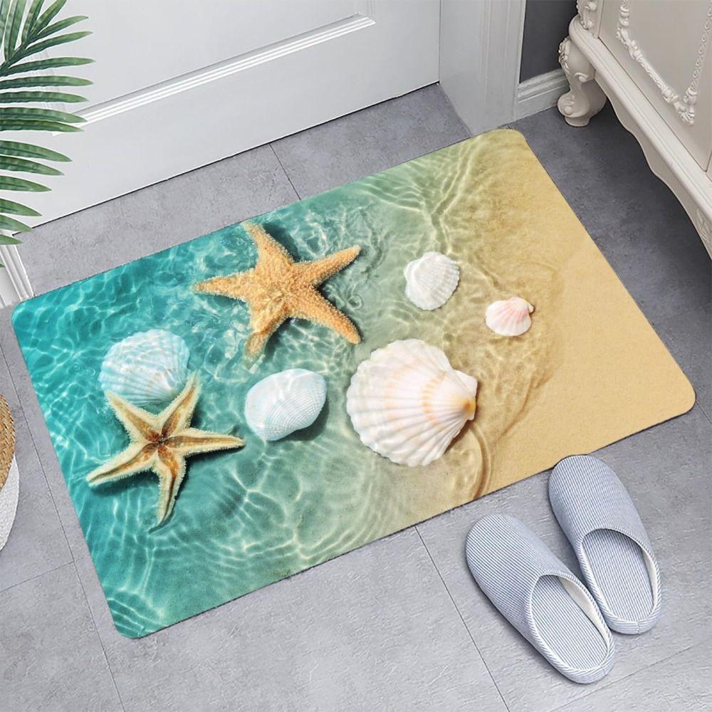 

Anti-slip Bath Floormat Super Absorbent Carpet Entrance Rug Door Mat Home Decor