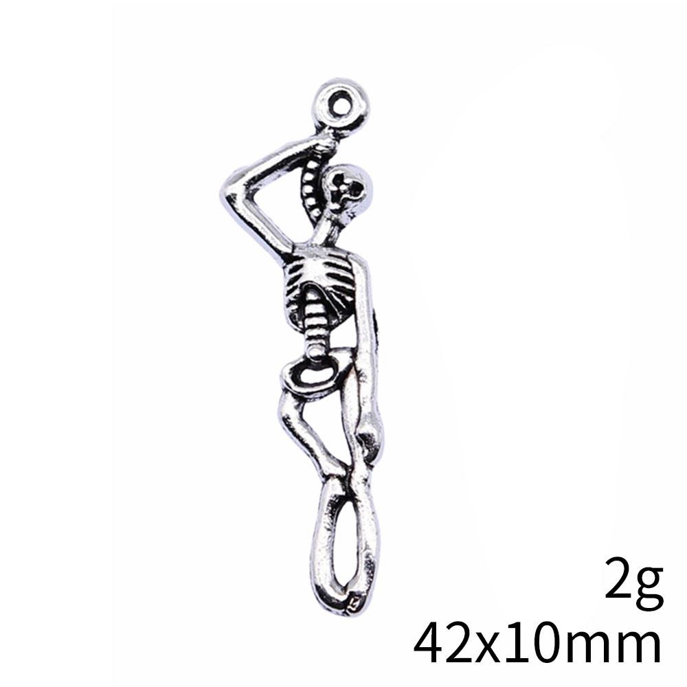 Father's Day Jewelry Creation Charms Skeleton Charms Pendant Art Supplies Man Pendant