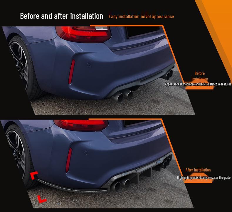 BMW M2 F87 2016-2021 Rear Lip & Spoiler Body Kit