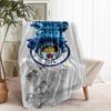 Manchester City FC Print Blanket - Soft & Comfortable, for Bedroom, Travel, Sofa, Home Decoration - Birthday Christmas Gift for Friend