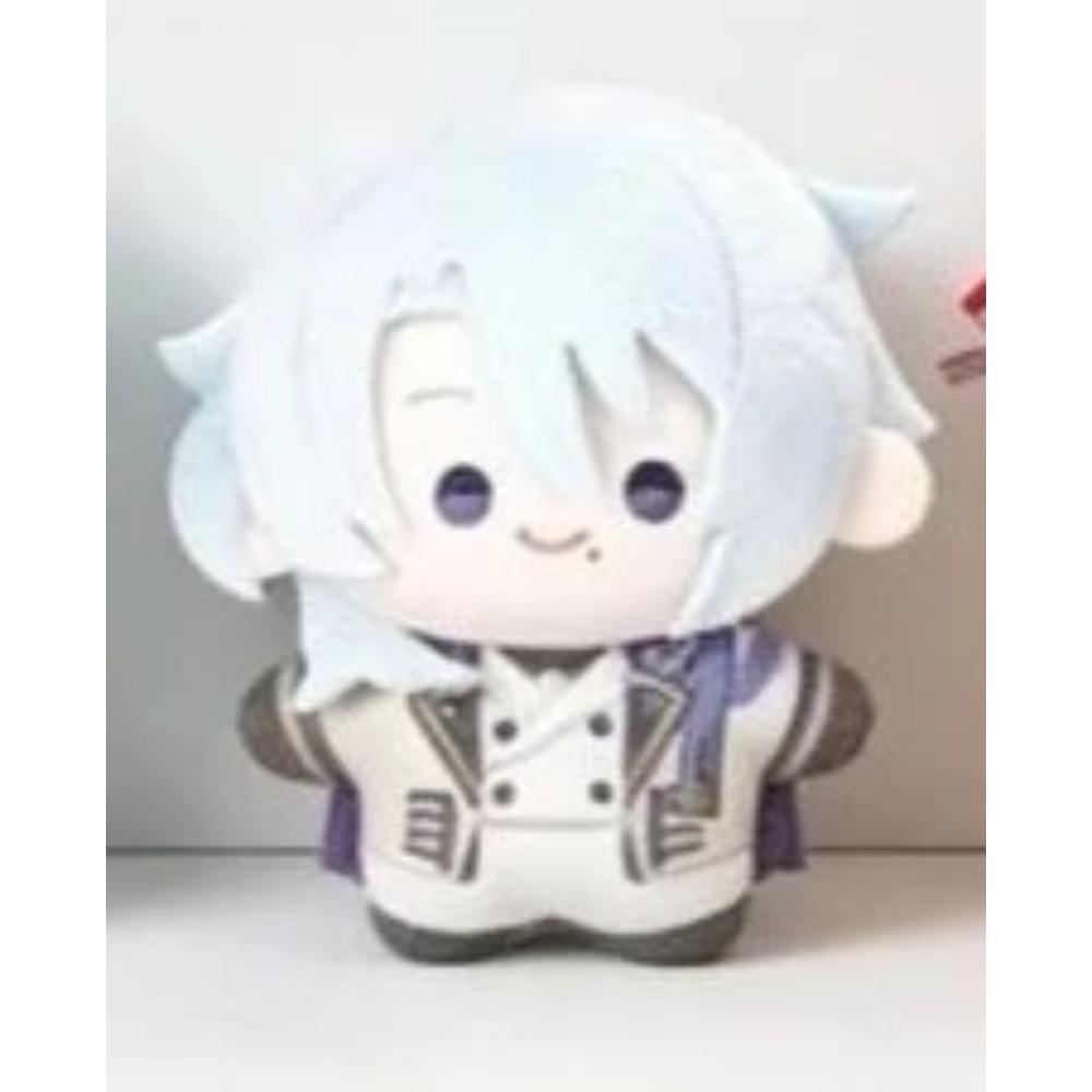 Anime Genshin Impact Diluc Keqing Kamisato Ayaka Cosplay 10cm Cotton Doll Figure Plush Pendant Keychain Gifts Toys Plushies