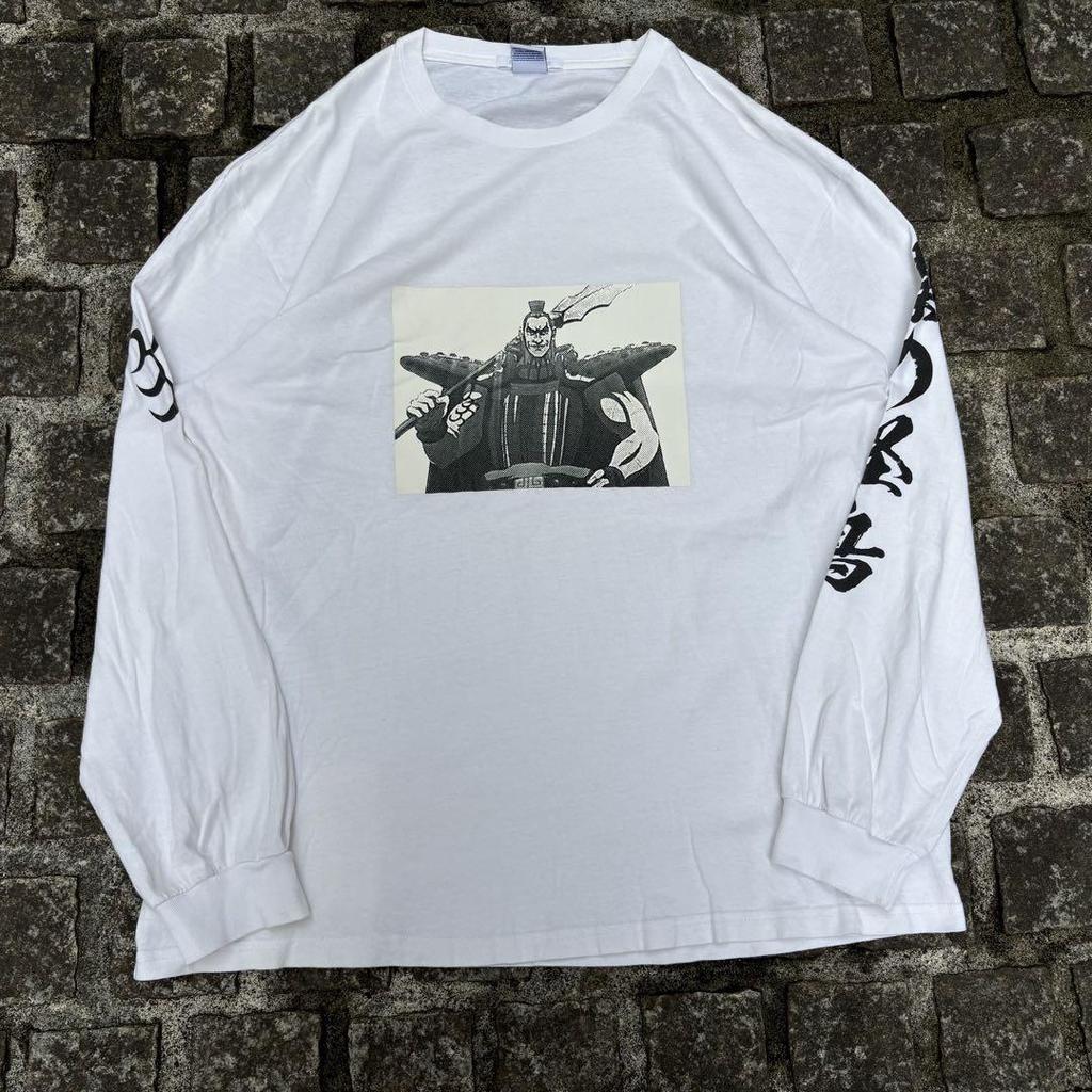 [USED] One-of-a-kind Kingdom General Ouki Long T-shirt White XL