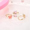 36 Pieces Kids Adjustable Rings Set Comfortable and Safe Finger Jewelry for Dress Up Imagination Boosting Accessories