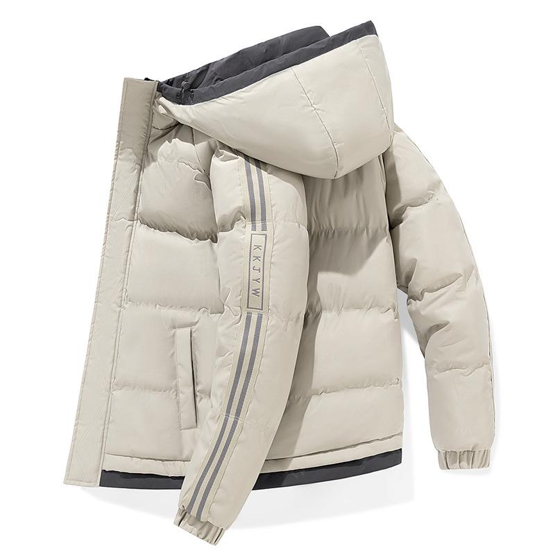 Хлопковая одежда мужские осенне-зимние куртки, новая теплая зимняя одежда с капюшоном и утолщением, холодостойкая одежда, модная хлопковая одежда