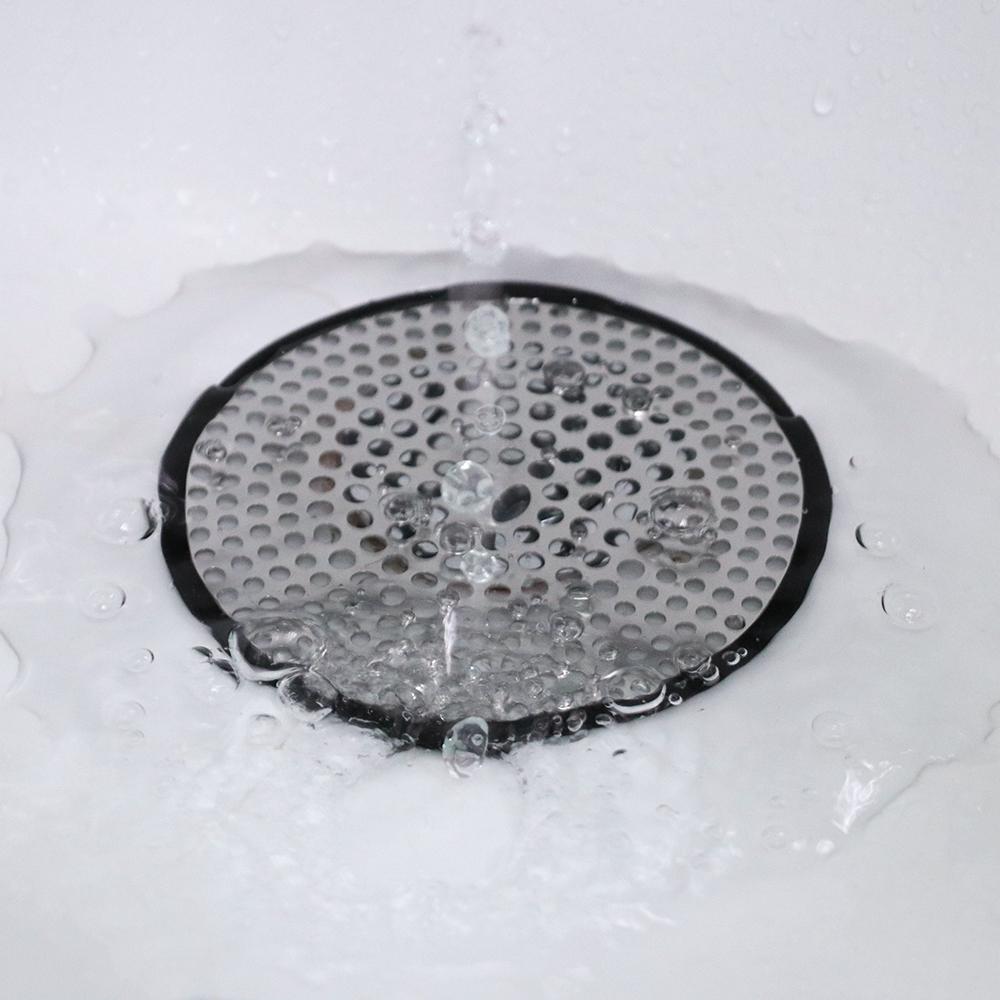 Sink Strainer Bathroom Shower Drain Protector Cover Colander Kitchen Sink Mesh Strainer Filter Hair Catcher Stainless Steel