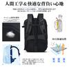 KINGSLONG Business-Rucksack, Reiserucksack, Großes Fassungsvermögen, Handgepäckgröße, 40L, Herren, Multifunktional, Passt für 17,3-Zoll-Laptops, Wasserabweisend,