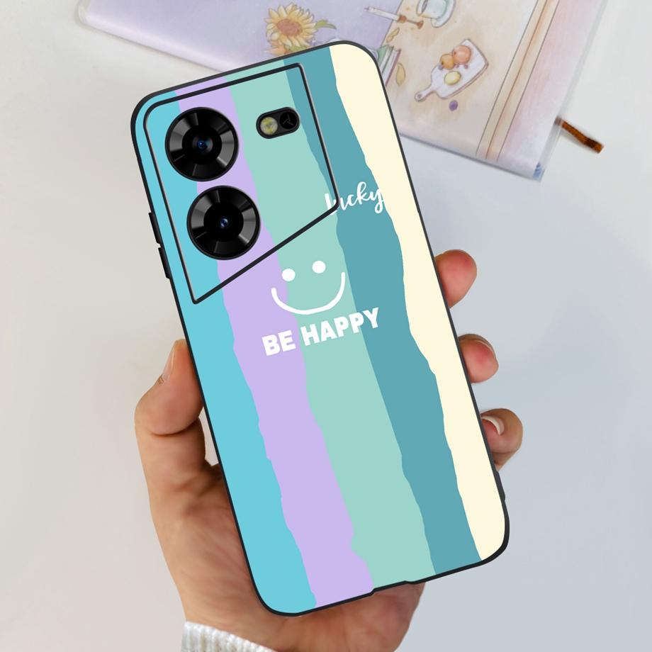 Soft Cases For Tecno Pova 5 4G Pova5 Phone Cover Matte Liquid Silicone Slim Funfas Capa For Tecno Pova 5 Pro 5Pro LH8n Bumper