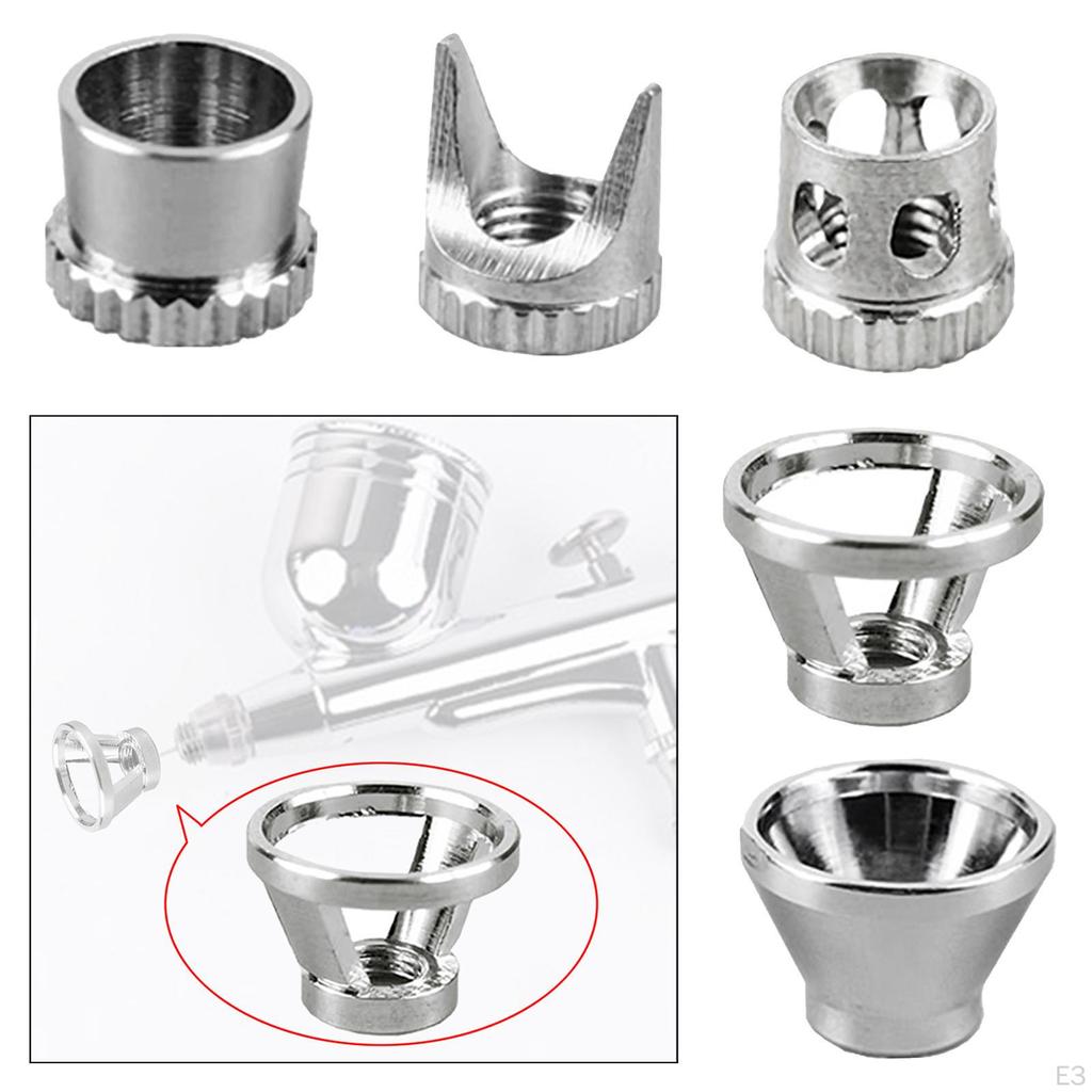 Airbrush Cover Nozzle Cap Replacement Crafting Tool Professional Sprayer Dustproof