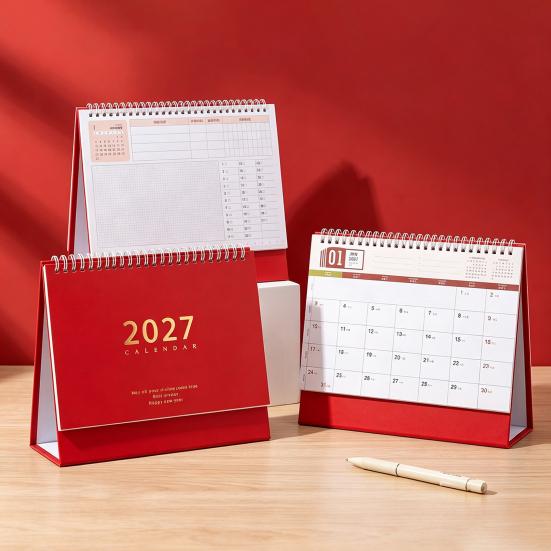 Blocco Lista di Controllo Attività Calendario da Scrivania 2026-2027, Ottobre 2026-Dicembre 2027 Calendario 14 Mesi, Grande Planner Accademico per Studenti Pianificazione Desktop, Organizzazione