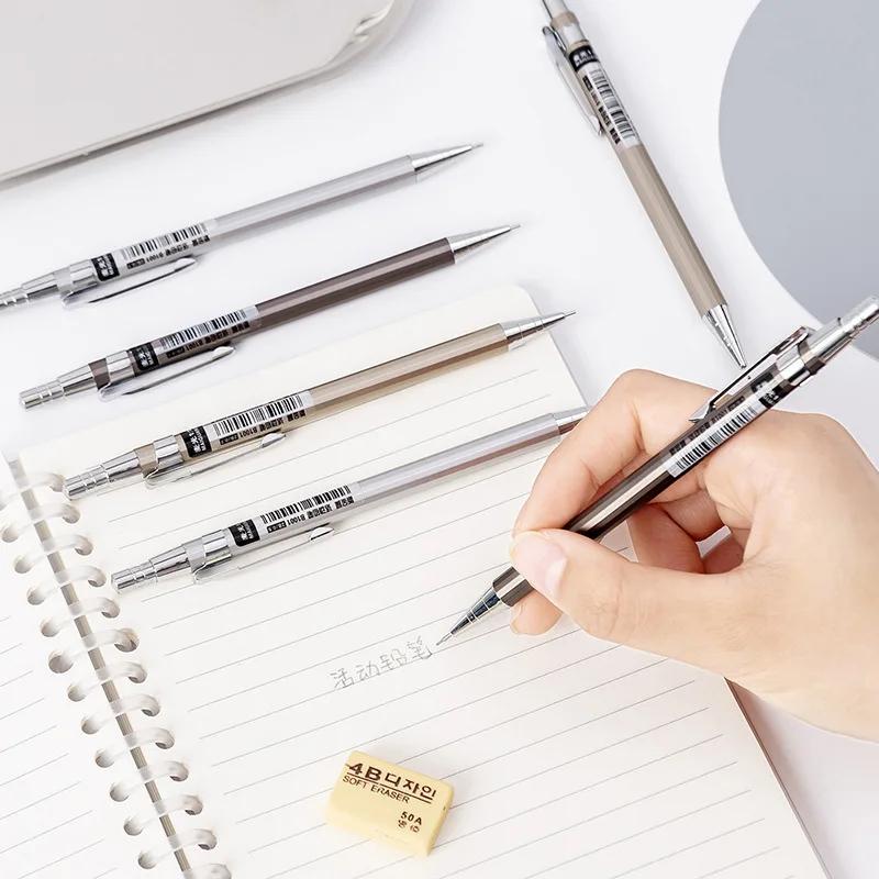1PCS/batch of High-quality Metal Mechanical Pencil 0.5 0.7mm Refill Office Students' Writing and Painting Stationery